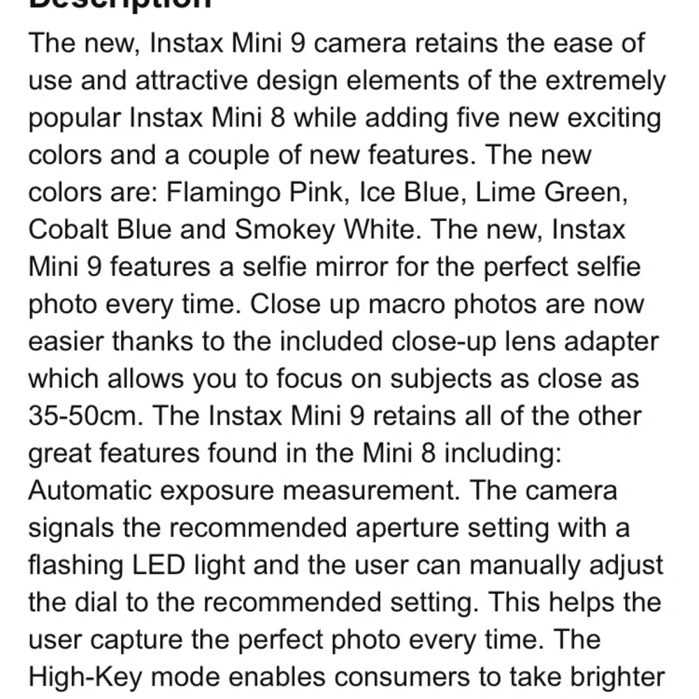 Fujifilm instax mini